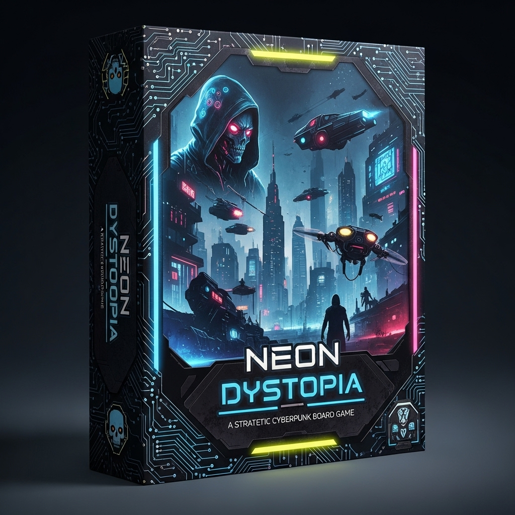 Final game box packaging