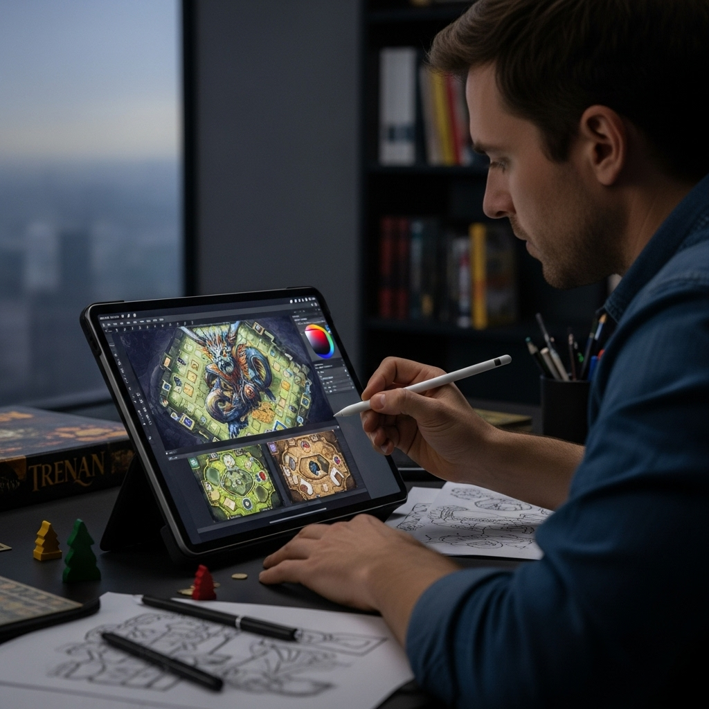 Board game design and development