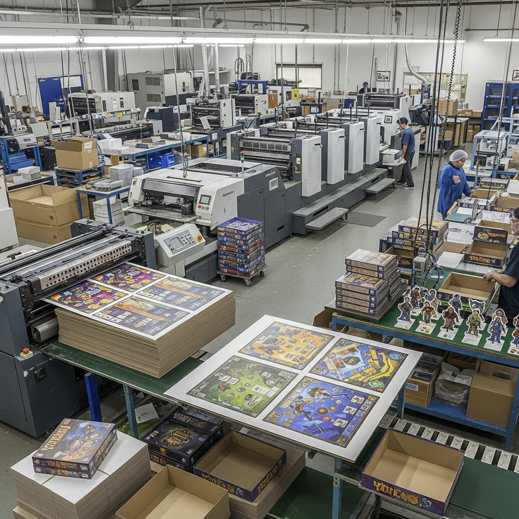 Board game printing and production