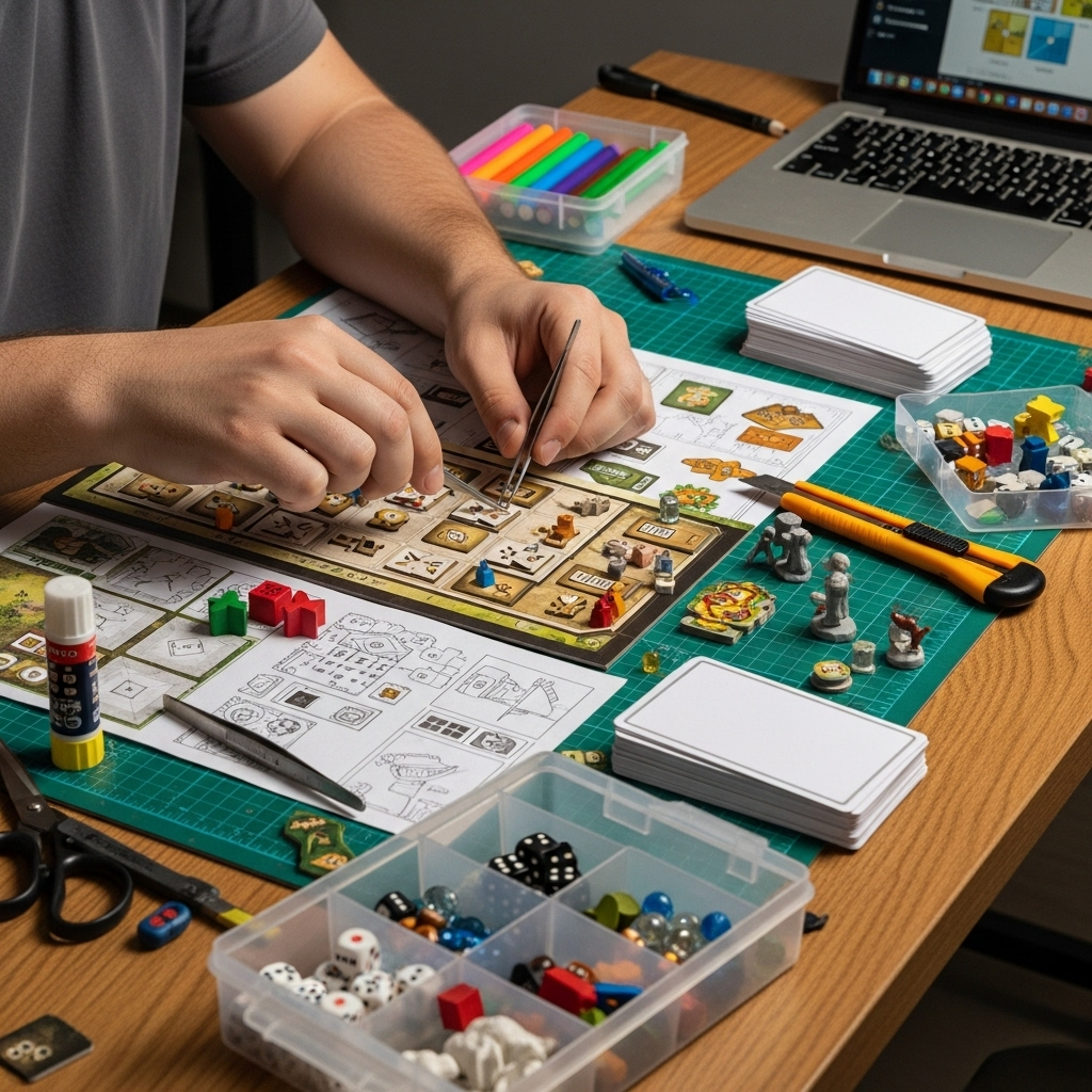 Board game prototype creation